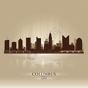 哥伦布-俄亥俄州市天际线图片
