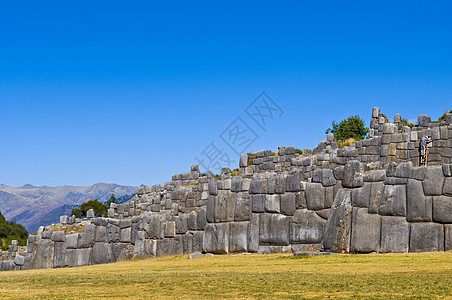 秘鲁旅行废墟历史帝国石灰石王国石头纪念碑岩石地标图片