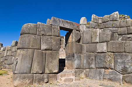 秘鲁石头岩石纪念碑历史地标石灰石废墟帝国旅行寺庙图片
