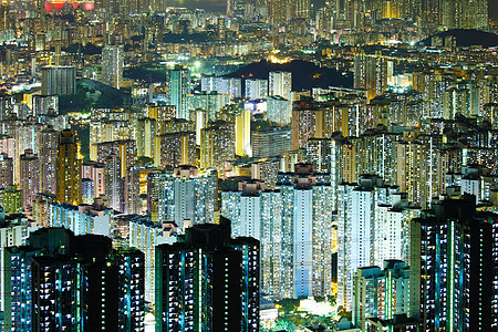 香港的住宅楼群建设建筑中心公寓房屋天际住房图片