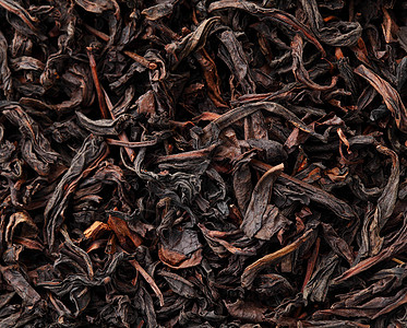 中国黑茶黑色干茶高清图片