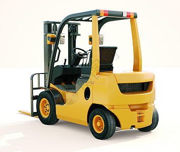 叉车卡车选择器中心橙子配送搬运车马车拖带业务商用车托盘图片