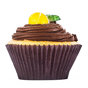 柠檬蛋糕食物紫色巧克力蛋糕白色柠檬甜点背景图片