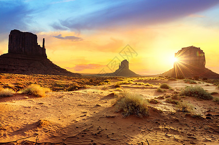 古迹谷峡谷台面领土沙漠岩石旅行日出部落日落背景图片