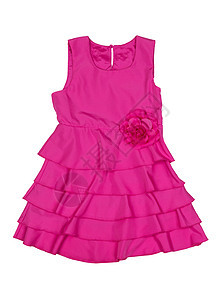 粉色婴儿裙子图片