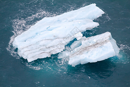 冰川多层碎块图片
