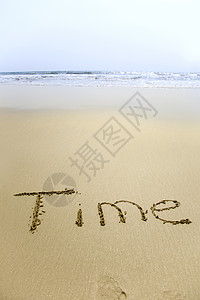 时间太阳假期海岸旅游海滩写作海浪海岸线绘画一个字图片