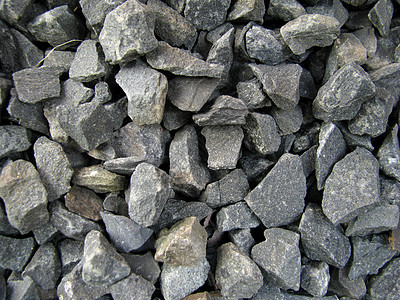 碎石花岗岩日光车道地面巨石岩石异质卵石曲线灰色图片