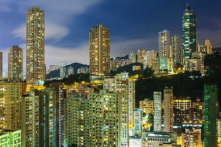 香港的住宅楼群建设景观公寓城市民众建筑住房房屋居所图片