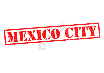 墨西哥城徽章邮票旅行标签文化城市假期贴纸橡皮首都图片