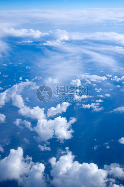 云和云天气场景臭氧蓝色天际白色美丽柔软度阳光云景图片