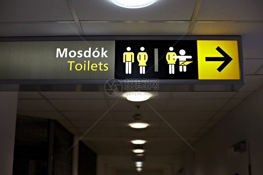 公共厕所性别建筑绅士卫生间辉光女性飞机场语言壁橱浴室图片