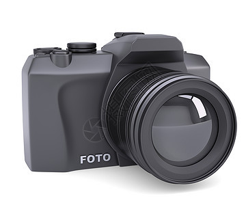 专业相机单反摄影照片黑色插图乐器技术照相机白色爱好图片