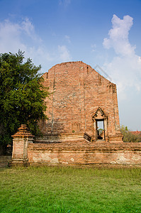 泰国Ayutthaya古老寺庙图片