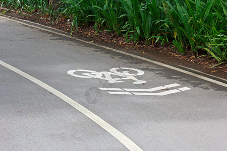 自行车巷车道警告健身体育单车通勤者符号道路隐喻街道图片