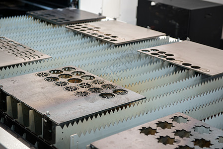 激光切割板金属板数控刀具生产技术制造业金属建造输送带工作机械图片