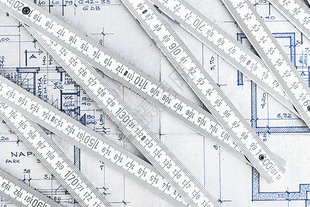 A 建筑项目部分艺术工具技术草稿打印设计师建筑师工程草图地面图片