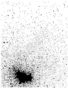墨水喷雾格朗盖飞溅粮食插图噪音黑色图片