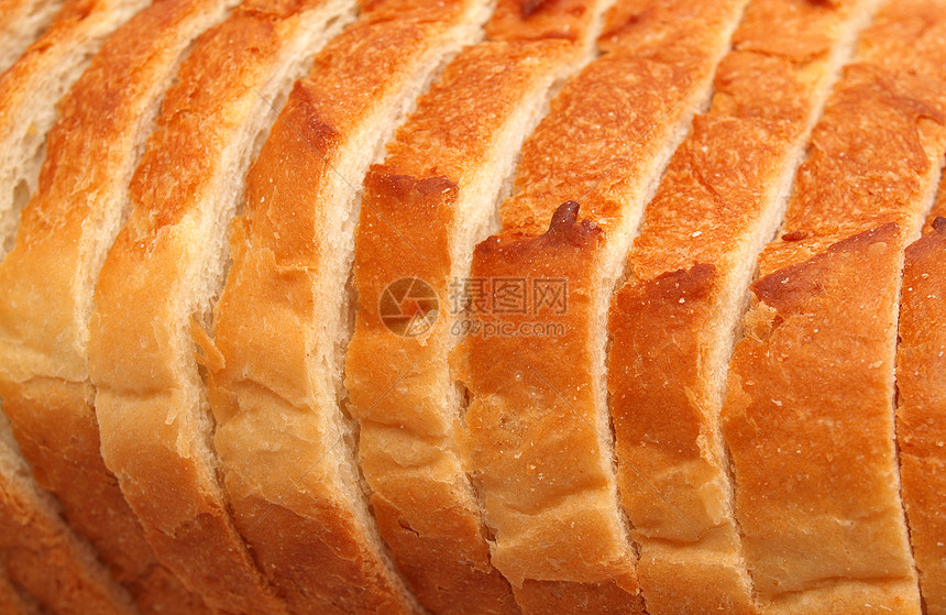 面包饼小吃脆皮白色烹饪早餐面包服务营养棕色图片
