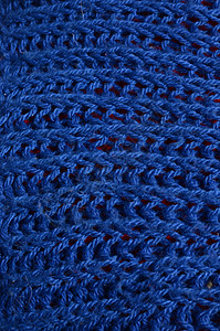 编织结构工艺手工蓝色羊毛针织纤维背景图片