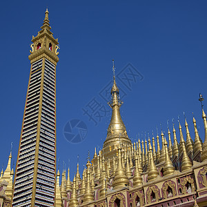 蒙育瓦  缅甸佛教徒文化建筑学旅行佛塔宗教旅游寺庙地标精神图片