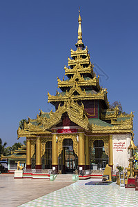 缅甸布尔马宗教旅行帕果神社和尚佛教徒地标旅游寺庙精神图片