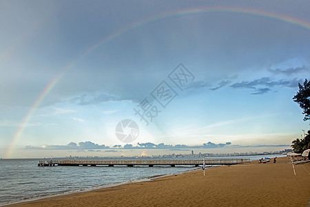 海海海滩背景图像蓝色太阳海滩风景海洋热带天空旅行冲浪季节图片