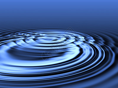 水循环液体圆圈池塘涟漪绿色海洋蓝色插图图片