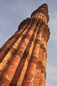 印度德里景观尖塔圆顶历史纪念碑废墟建筑文化建筑学地标图片