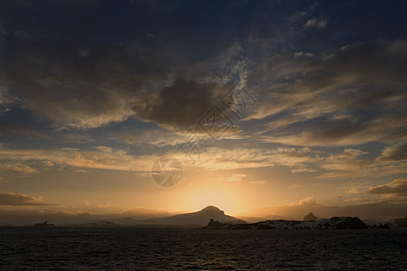 午夜太阳-南极洲图片