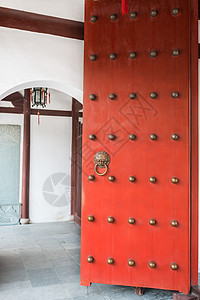 红门寺庙上海中国入口旅行门户网站外观文化红色宗教地方孔庙地标图片