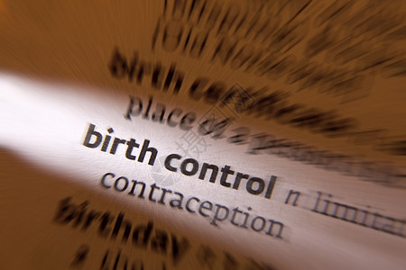 生育控制     字典定义背景图片