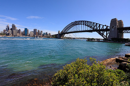悉尼港桥和城市图片