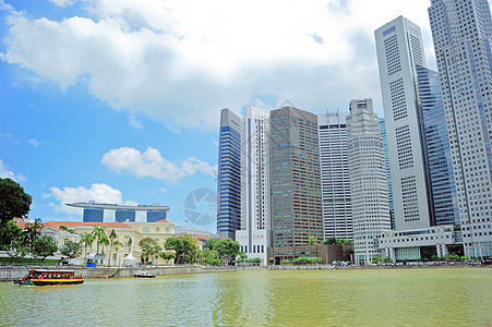 抽奖新加坡建筑结构仓库中心旅行城市办公室场景太阳天空咖啡店金融背景