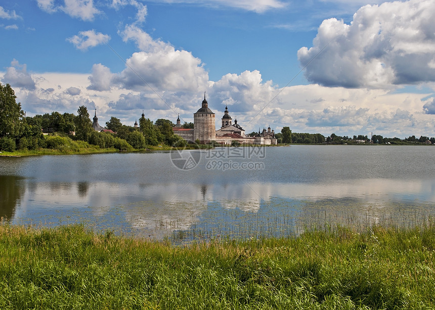 俄罗斯北部古西里尔-贝洛泽斯基修道院图片