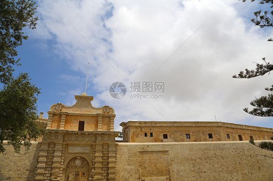 姆丁之门建筑历史小岛旅行首都蓝色遗产假期历史性场景图片