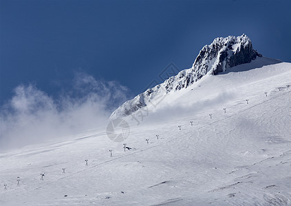 俄勒冈州胡德山风景兜帽自然国家顶峰图片