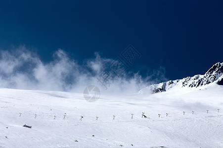 俄勒冈州胡德山顶峰国家自然兜帽风景图片