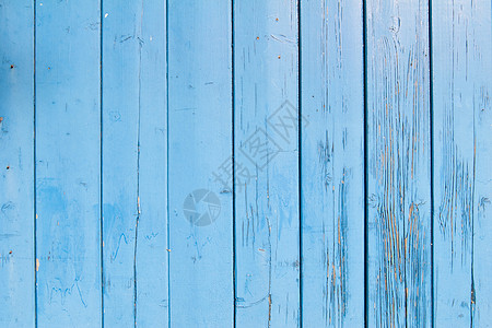 旧棚子上的浅蓝色油漆建造栅栏材料木板古董控制板建筑风格装饰房子图片
