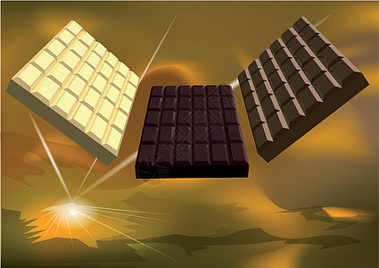巧克力苍蝇背景图片
