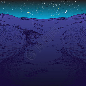 夜间沙漠天空海滩地标奶奶荒野乳白色星星干旱海岸孤独图片