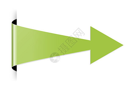 绿折箭小路预报领导投资折叠成就插图指针进步坡度图片