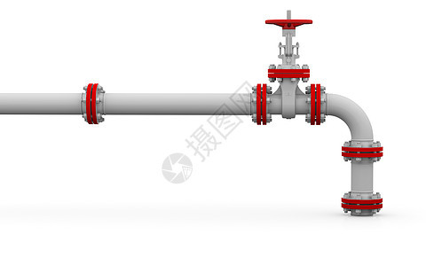 白色管道和阀门石油下水道商业金属龙头工程工厂控制圆圈压力图片