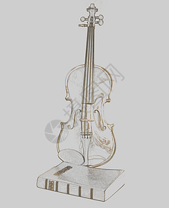 小提琴文学写作乐器赞美诗脚本艺术古董滚动娱乐唱歌图片