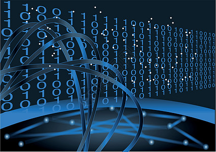 网络连接社会数字化电脑插图组织进步通讯穿越互联网行星图片