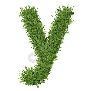 以草草制成的字母字母场地环境草皮绿色植物插图生长艺术草地地球数学图片