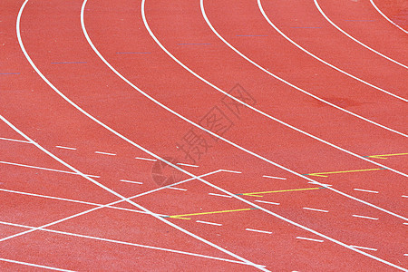 奔跑轨迹运动赛道运行赛马场运动员娱乐跑步训练红色图片