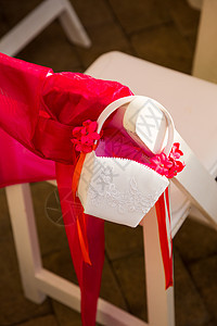 鲜花女孩结婚篮子花季花瓣少女接待婚礼仪式风格细节装饰图片