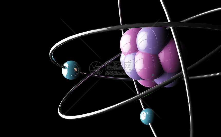 原子药品化学生物学教育插图电子活力粒子物理圆圈图片