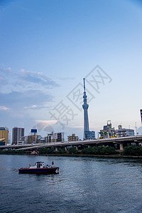 东京天空树和日本的苏门达河3图片